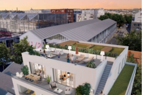 b-IMMO NANTES 5 PIÈCES 157.96 M² NANTES RÉPUBLIQUE, APPARTEMENT EXCEPTIONNEL AU DERNIER ÉTAGE T5 AVEC DOUBLE TERRASSES (1)