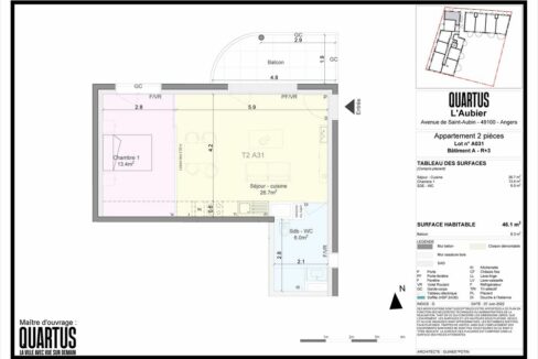 b-IMMO NANTES APPARTEMENT T2 NEUF AVEC BALCON A ANGERS (2)