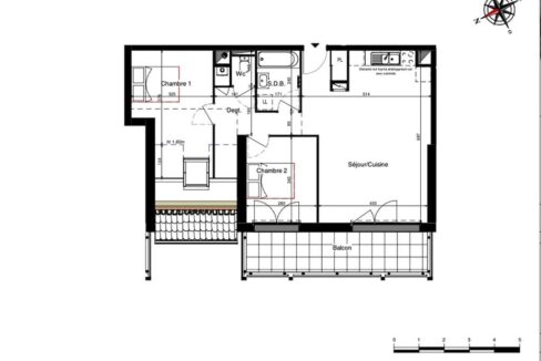 b-IMMO PORNIC APPARTEMENT 3 PIÈCES 63M² PORNIC (2)