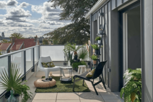 IMMO NANTES APPARTEMENT T3 AVEC UNE BELLE TERRASSE SUD-OUEST