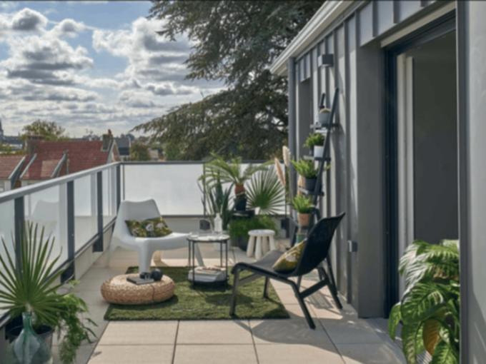 IMMO NANTES APPARTEMENT T3 AVEC UNE BELLE TERRASSE SUD-OUEST