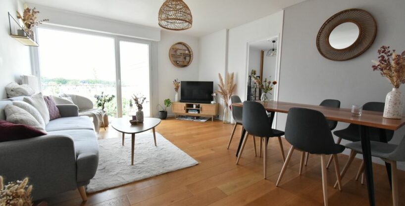 b-immo-4 pièces 81 m², appartement 81m² en dernier étage avec ascenseur et balcon, Nantes (1)
