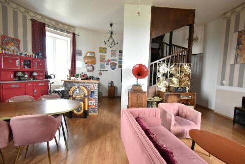 b-immo-6 pièces 132 m² Appartement atypique en bord de Loire et son magnifique parc, Champtoceaux (49270), La Varenne
