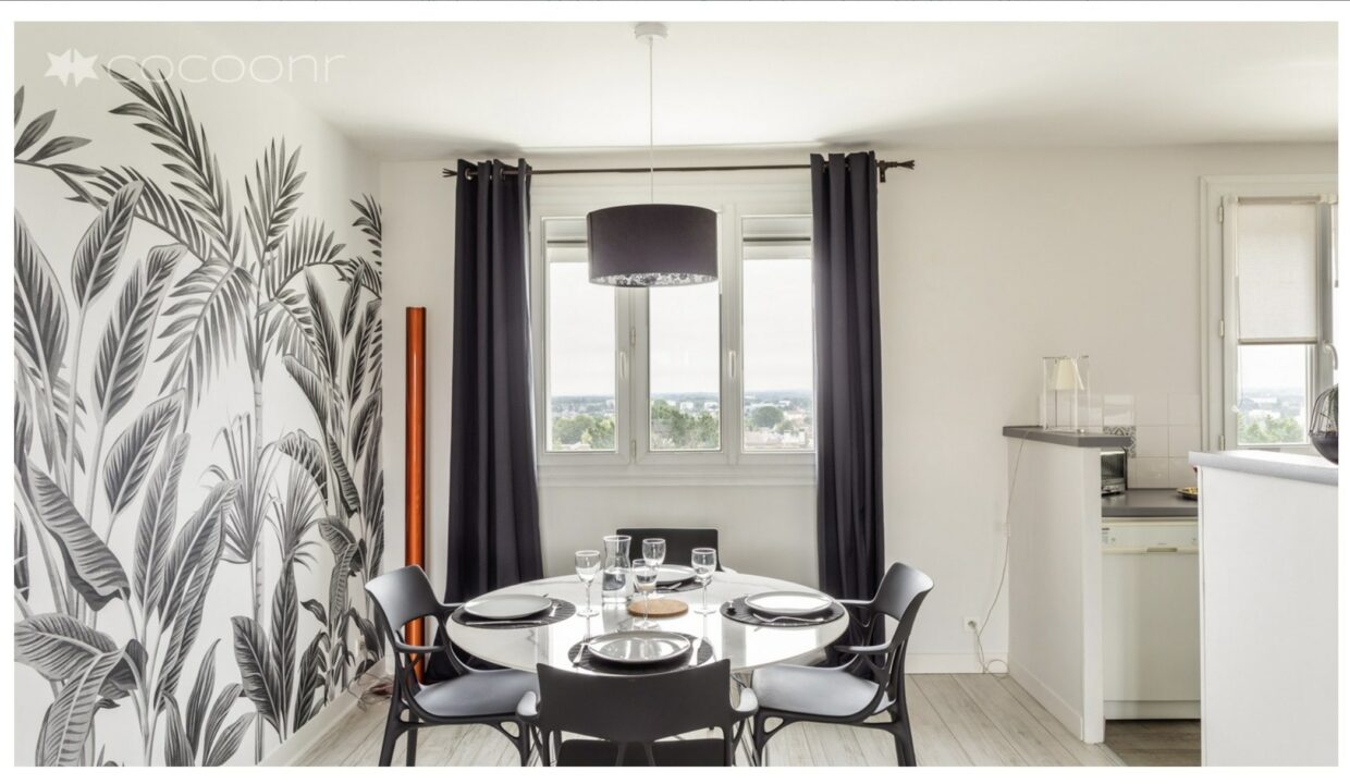 3 pièces 69.39 m² VENTE APPARTEMENT TYPE 3 , 6e etage, 2 chambres, cave et parking, Quartier RPT DE PARIS CHASSAGNE à NANTES (44) 21