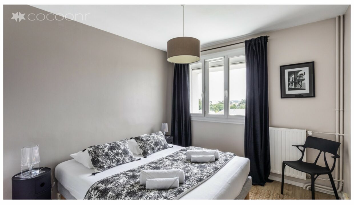 3 pièces 69.39 m² VENTE APPARTEMENT TYPE 3 , 6e etage, 2 chambres, cave et parking, Quartier RPT DE PARIS CHASSAGNE à NANTES (44) 7